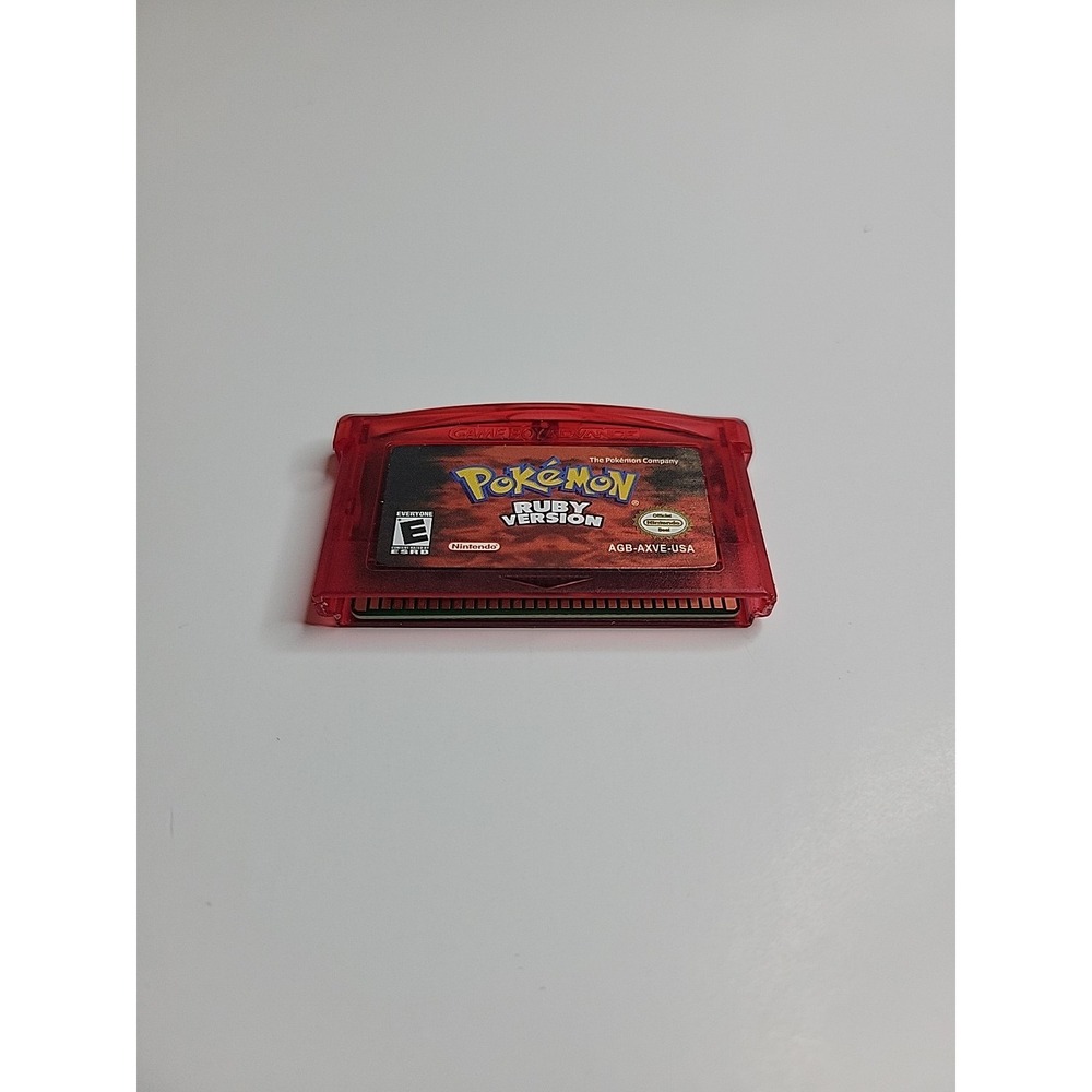 Pokémon Ruby Version (Nintendo Game Boy Advance SP, 2003) GBA *Tested*